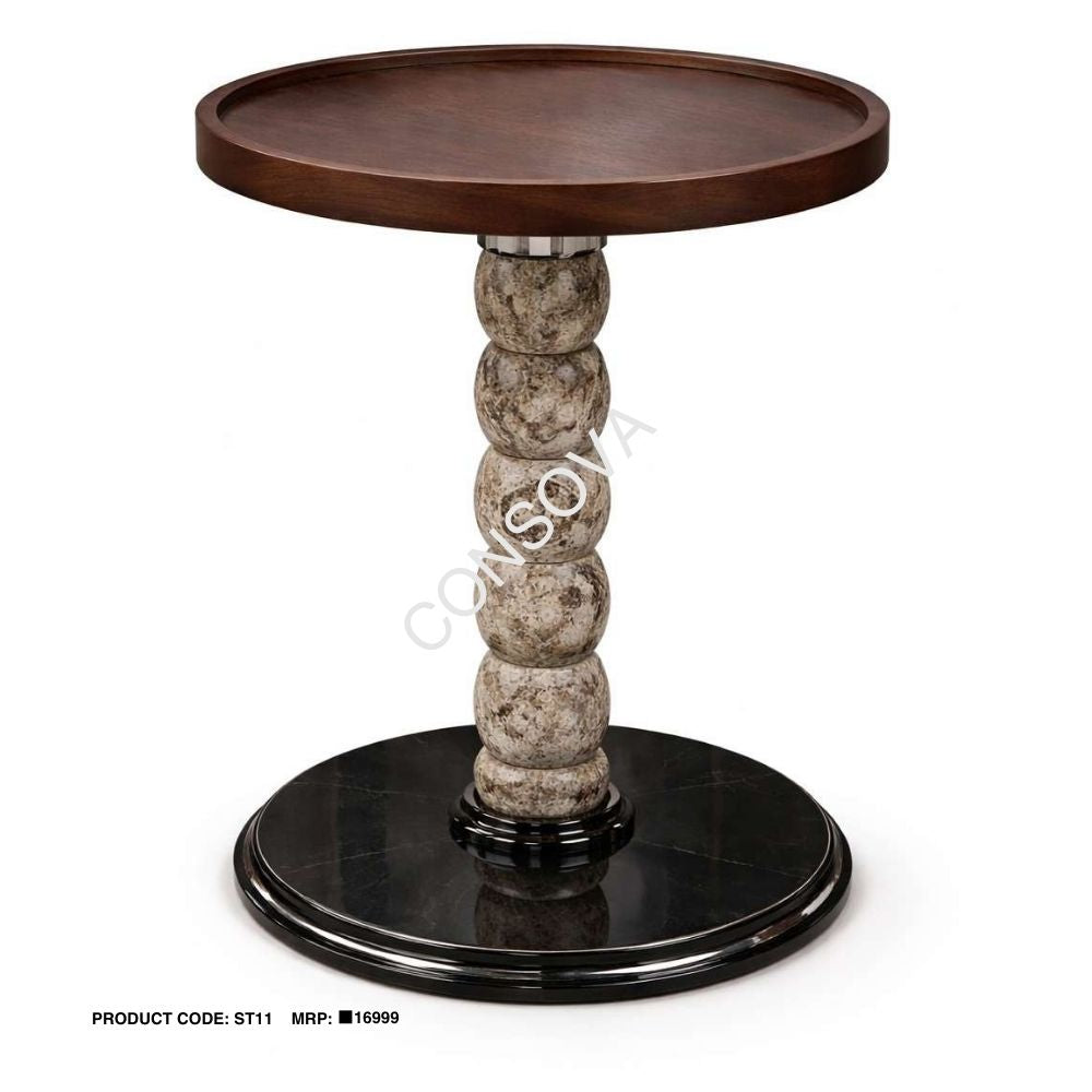 Wooden End Table