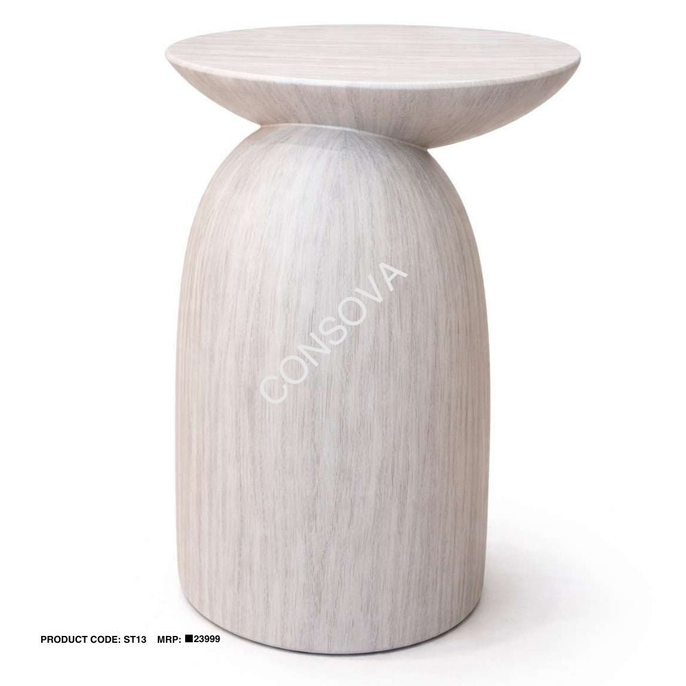 Glass Top Side Table