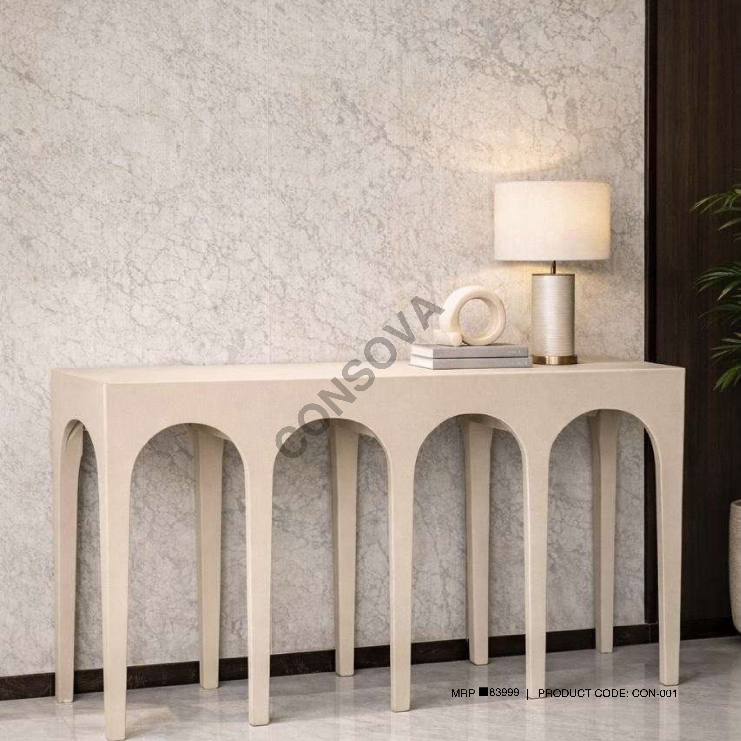 Arched Console Table