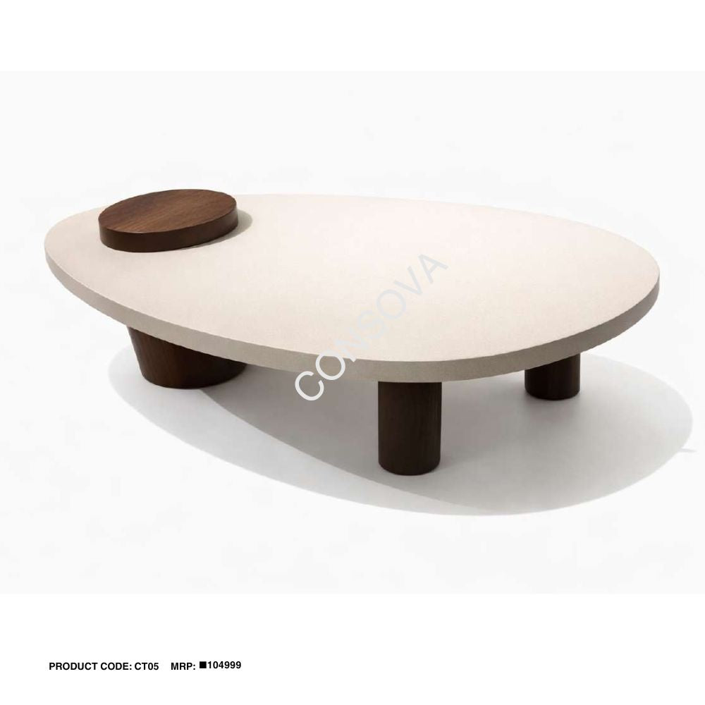 Organic Pebble Center Table