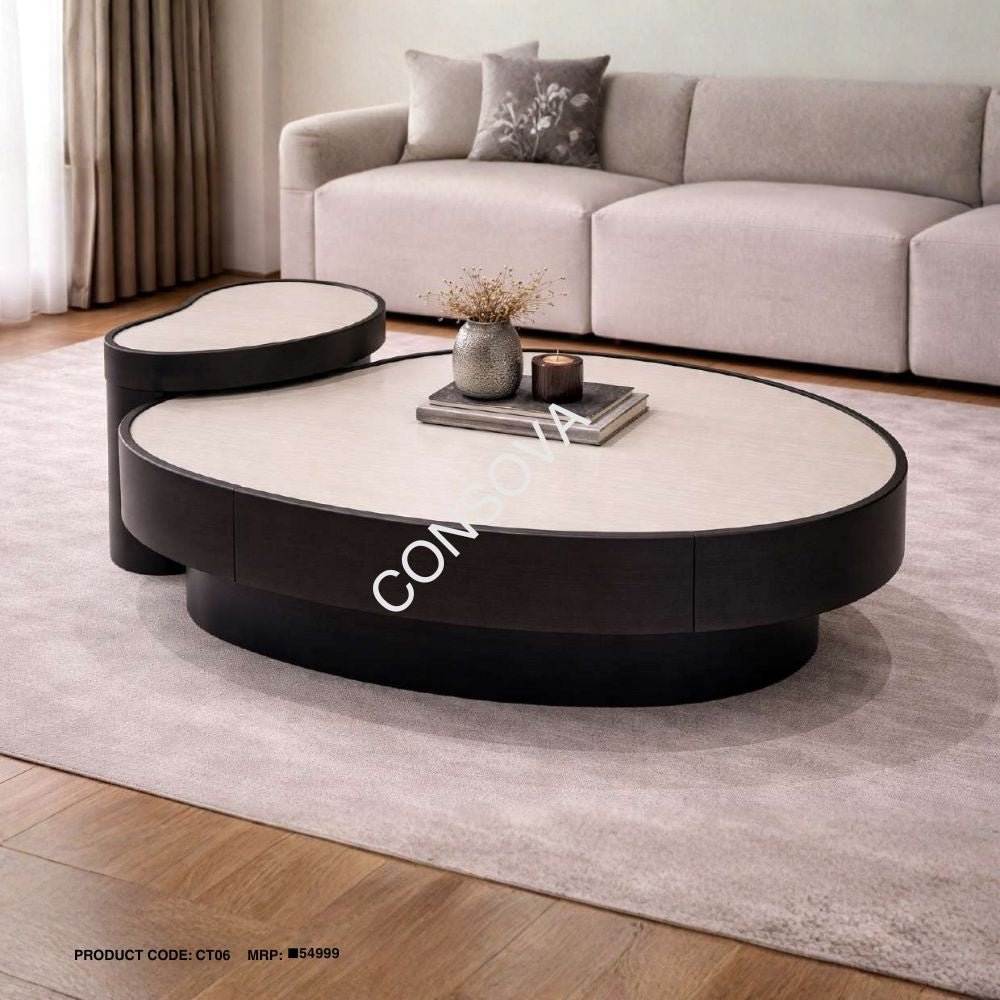 Black & White Modern Centre Table