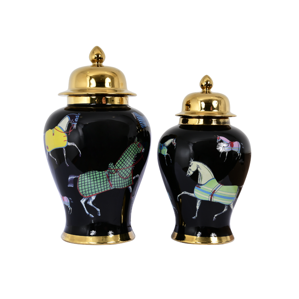 Majestic Horse Bottle Artifact
