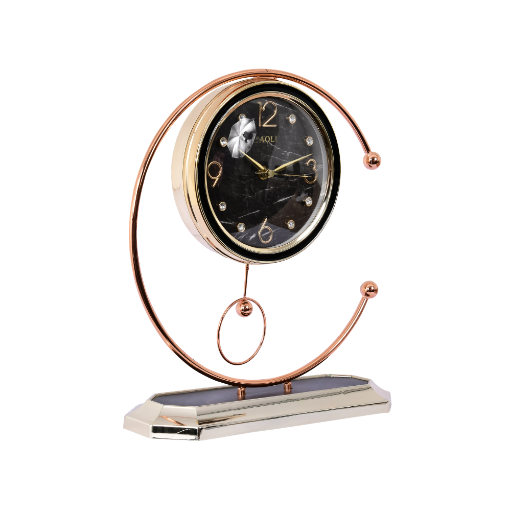 Contemporary Spiral Table Clock