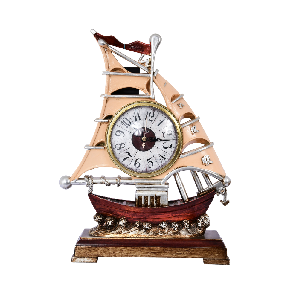 Nautical Ship Designer Clock