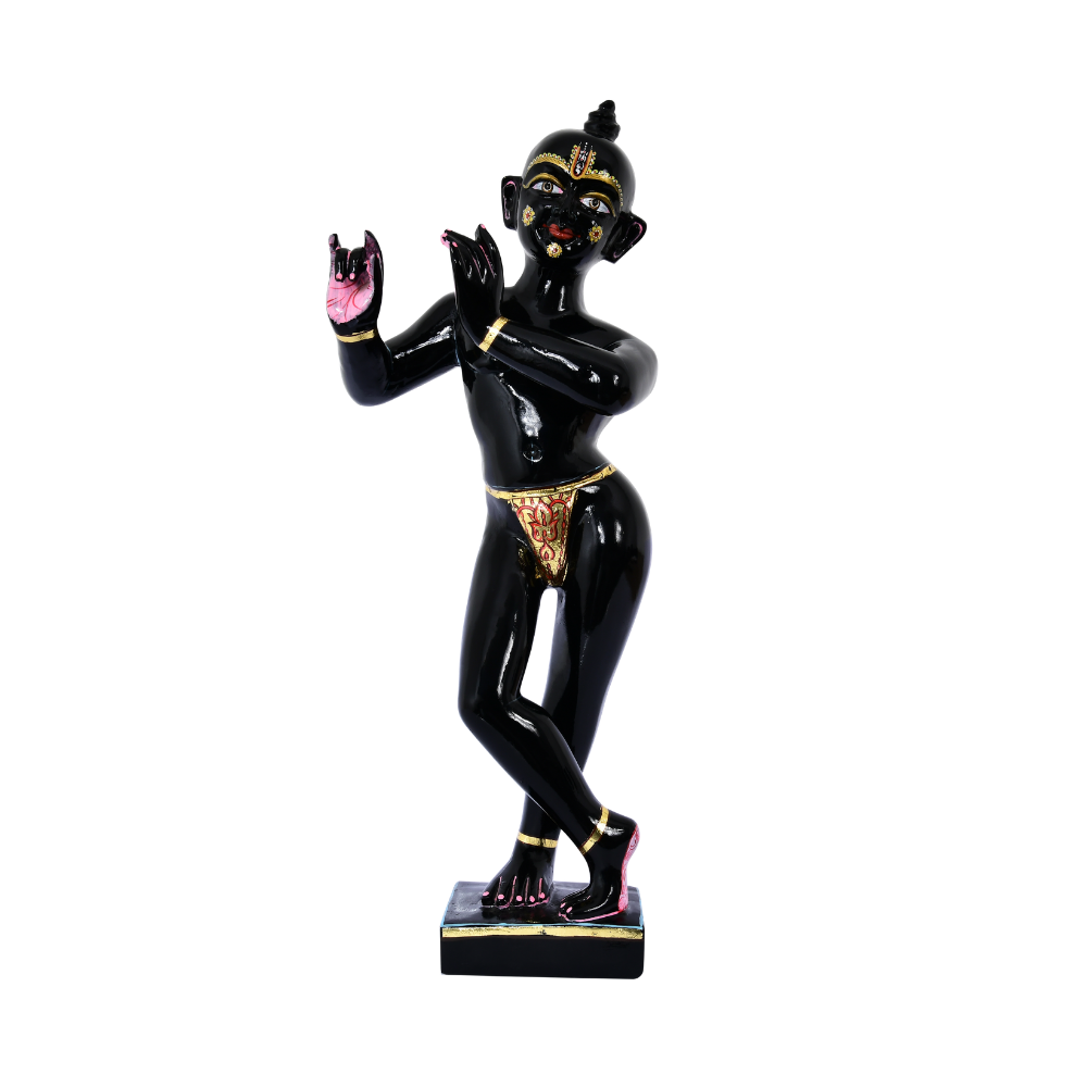 Divine White Krishna Idol